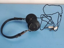 CUFFIE REGIO ESERCITO? WW2 BACHELITE O REGIA AERONAUTICA ? STAZIONE RADIO MORSE