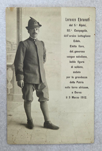 Cartolina reggimentali alpini - reggimentali,