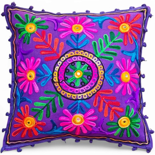 Copricuscino ricamato boho - ricamato,