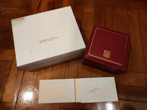 Scatola orologio zenith - orologio,