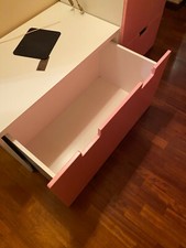 Settimino cassettiera mobile guardaroba con panca per cameretta bambina