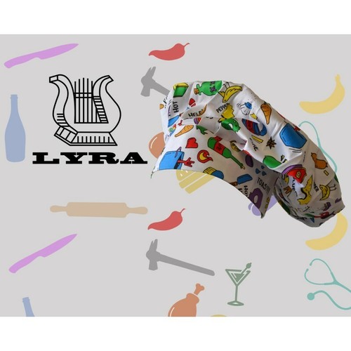 Cappello cuoco mod goloso lyra - cappello,
