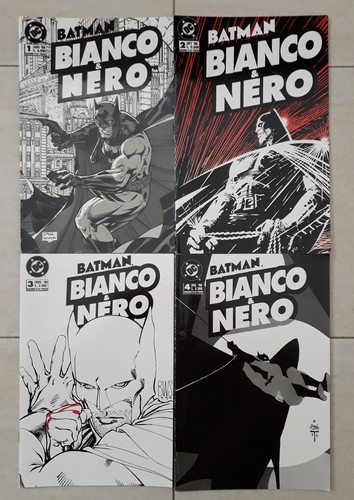 Batman bianco nero - bianco,