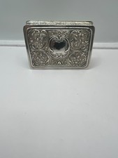 Porta tabacco in argento 800