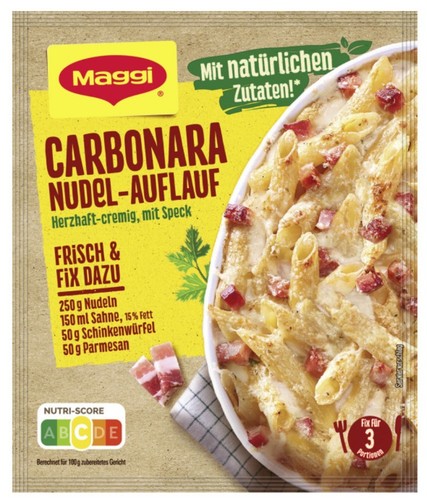 10x casseruola pasta maggi - 10x,