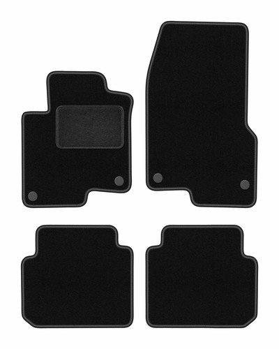 Tappetini velluto nero - tappetini, in