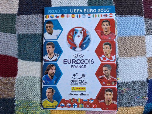 Album panini road euro - album,