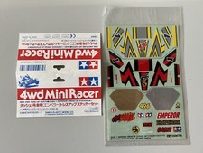 Tamiya MINI 4WD TUNE UP PARTS DASH 1 EMPEROR DRESS UP STICKER SET Adesivi 15035