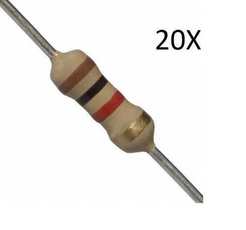 20x resistenze per led - resistenze, 1/4