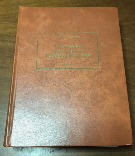 Dizionario tecnico scientifico - dizionario, tecnico-scientifico