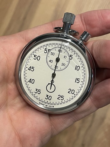 Vintage poljot stoppuhr - vintage,