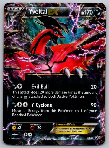 Yveltal holo promo xy - ex,
