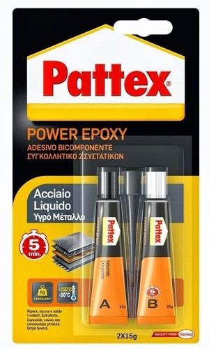 Pattex power epoxy acciaio - pattex,