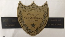 Une étiquette de champagne