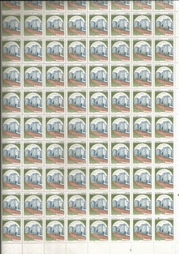 1980 italia foglio - foglio, intero