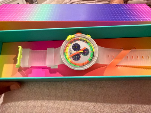 Swatch neon jelly sb02k100 - neon,