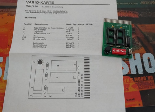 Scheda rex vario - scheda,