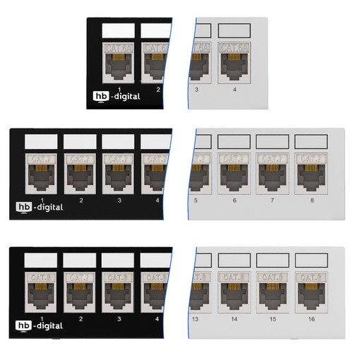 Patchpanel cat6 cat6a cat7 - patchpanel,