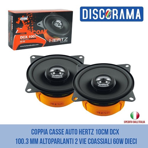Coppia casse auto - hertz, 10cm