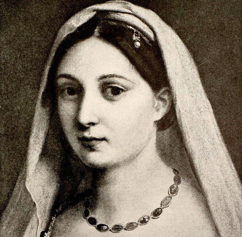 Stampa artistica donna velata - donna,