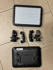 HIFFIN LED-204 Led panels film video lighting X 2 / LED Camera Light KIT
