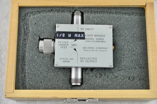 Wiltron 60n50 standing wave - 60n50,