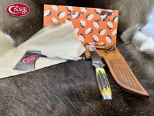 Astuccio Vintage Deluxe Modello 561 Set con Manici Cervo e Hatchet Come Nuovo Zucca Box++
