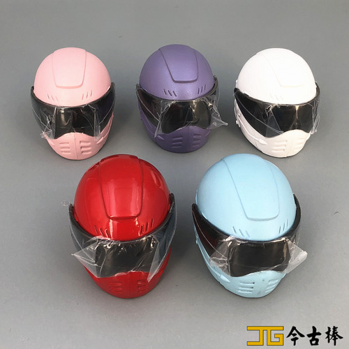 Modellino casco moto soldatini