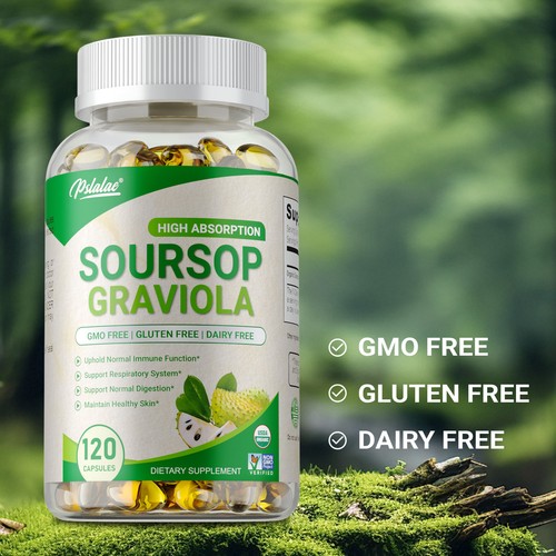 Soursop graviola 1000mg - graviola,