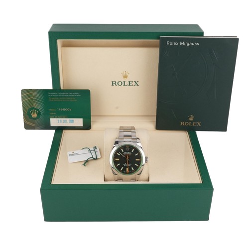 Rolex 116400gv milgauss mm - milgauss,