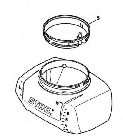 Inserto serbatoio atomizzatore