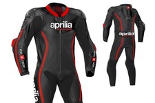Aprilia Tuta Uomo Moto Pelle