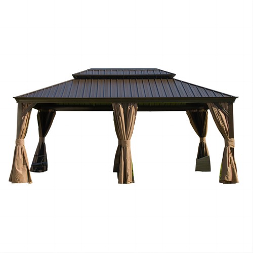 Hardtop gazebo outdoor alu - hardtop,
