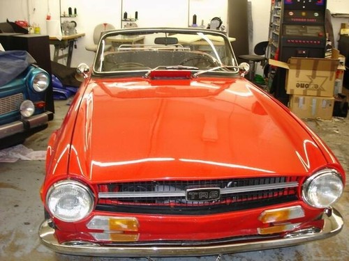 Triumph tr6 cabrio capote - triumph,