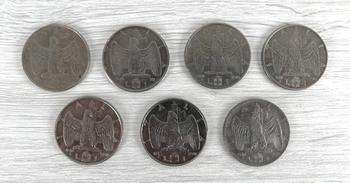 Lotto monete lira - 7,