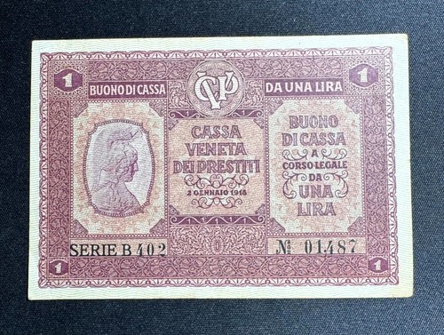 Regno italia lira - d'italia, 1