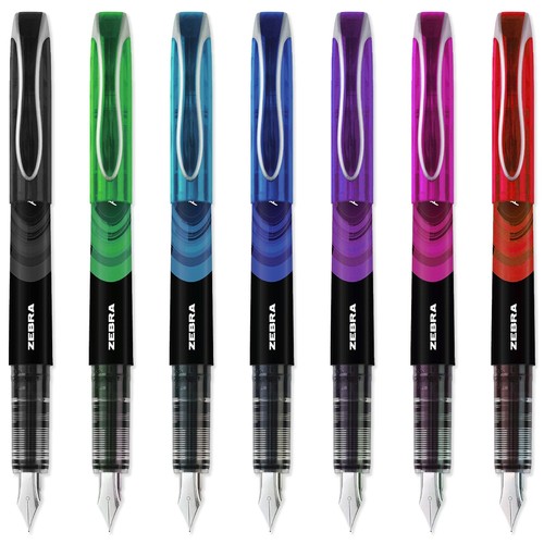 Penna monouso fountain zebra - penna,