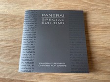 Libro PANERAI SPECIAL EDITIONS