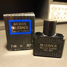 Morris Blueback eau de toilette 7 ml Miniatura mignon profumo raro da collezione