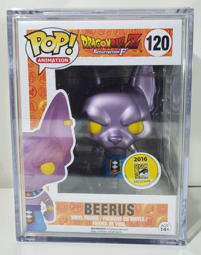 Metallic beerus funko pop - metallic,