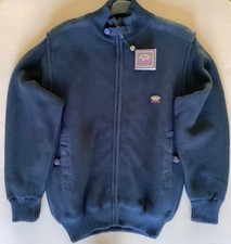 Paul & Shark Yachting giacca uomo vintage in maglia taglia large blu navy...nuova con etichette