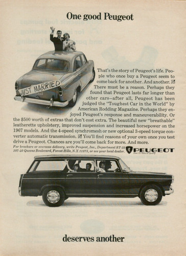1967 peugeot sedan - 1967, for