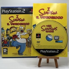 I SIMPSON Il Videogioco per SONY PS2 Playstation 2 ORIGINALE PAL Italiano