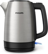 Philips Daily Collection Bollitore Elettrico in Metallo – Acciaio Inox per Uso A
