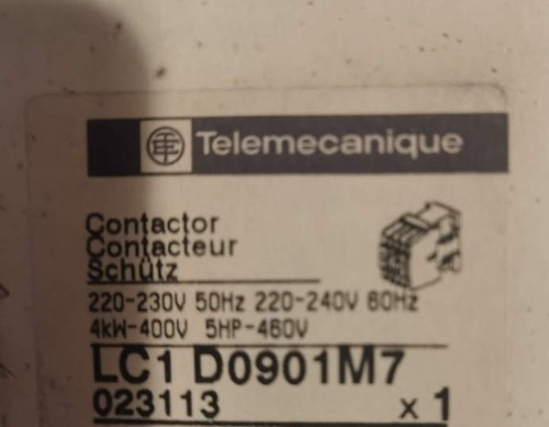 Telemecanique lc1d0901m7 - telemecanique,