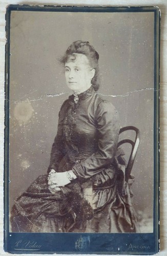Fotografia antica cartonata