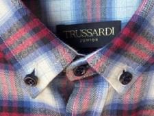 TRUSSARDI JUNIOR CAMICIA BAMBINO  - TG. 10 -