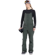Volcom Veloce Bib Complessivo Salopette Donna Pantaloni da Sci e Snowboard