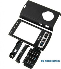 Kit COVER GUSCIO CHASSIS per NOKIA N95 8GB +VETRINO+FLIP BATTERIA TASTI TASTIERA