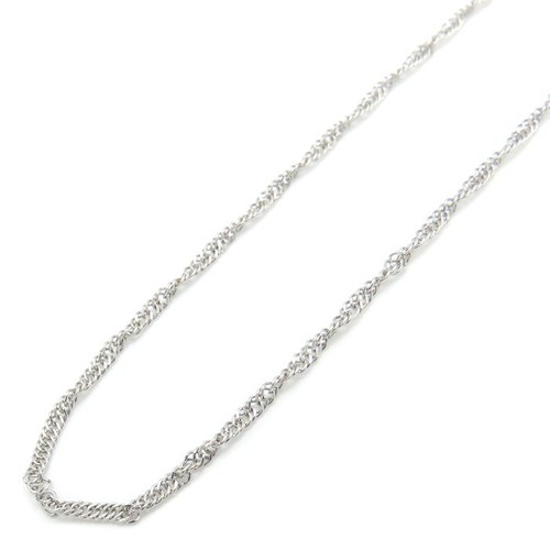 Collana catena vite platino - catena,